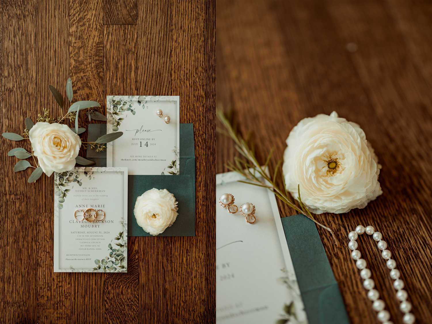 Cedar Rapids Country Club Wedding, Cedar Rapids, Iowa