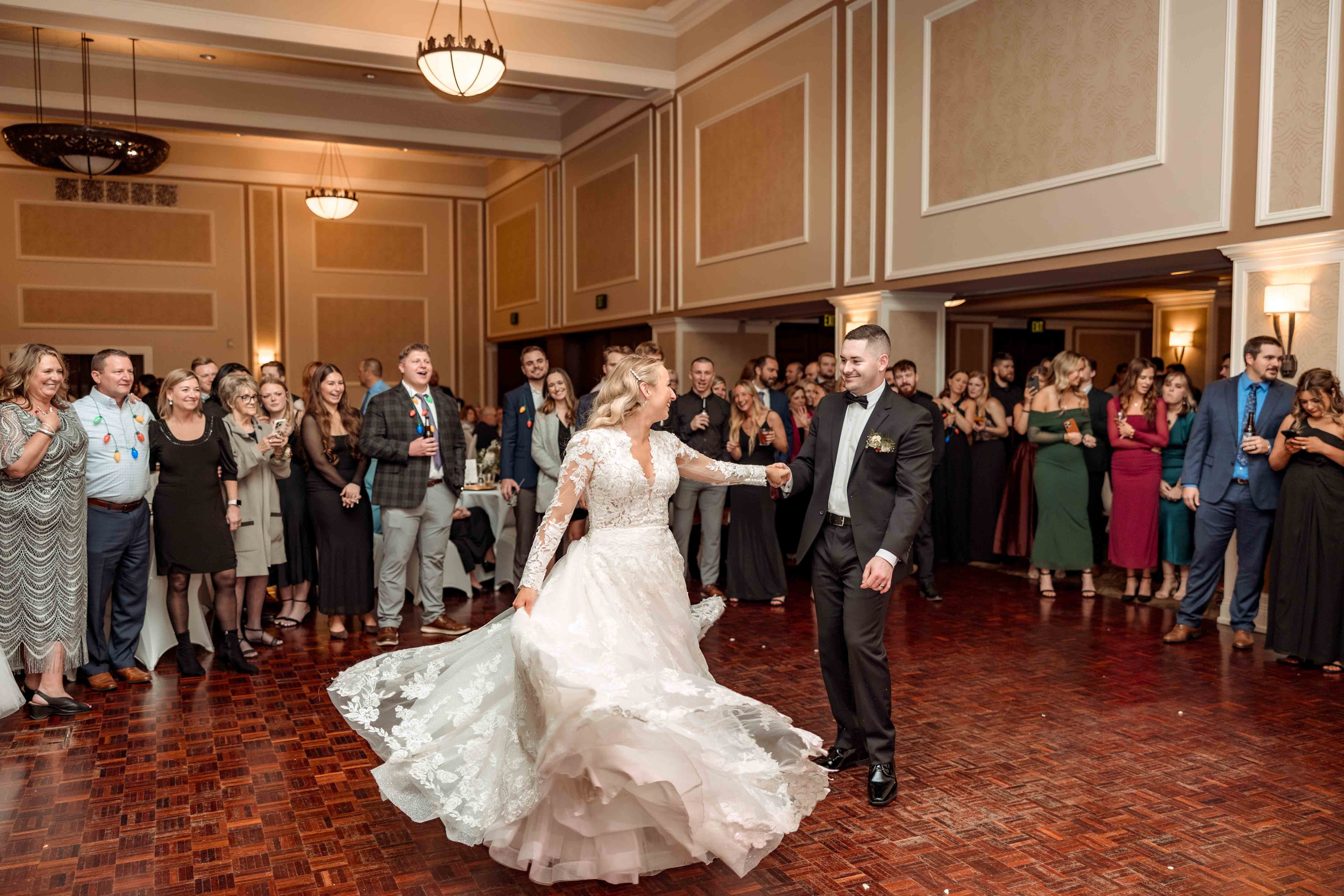 Hotel Julien Wedding, Dubuque, Iowa