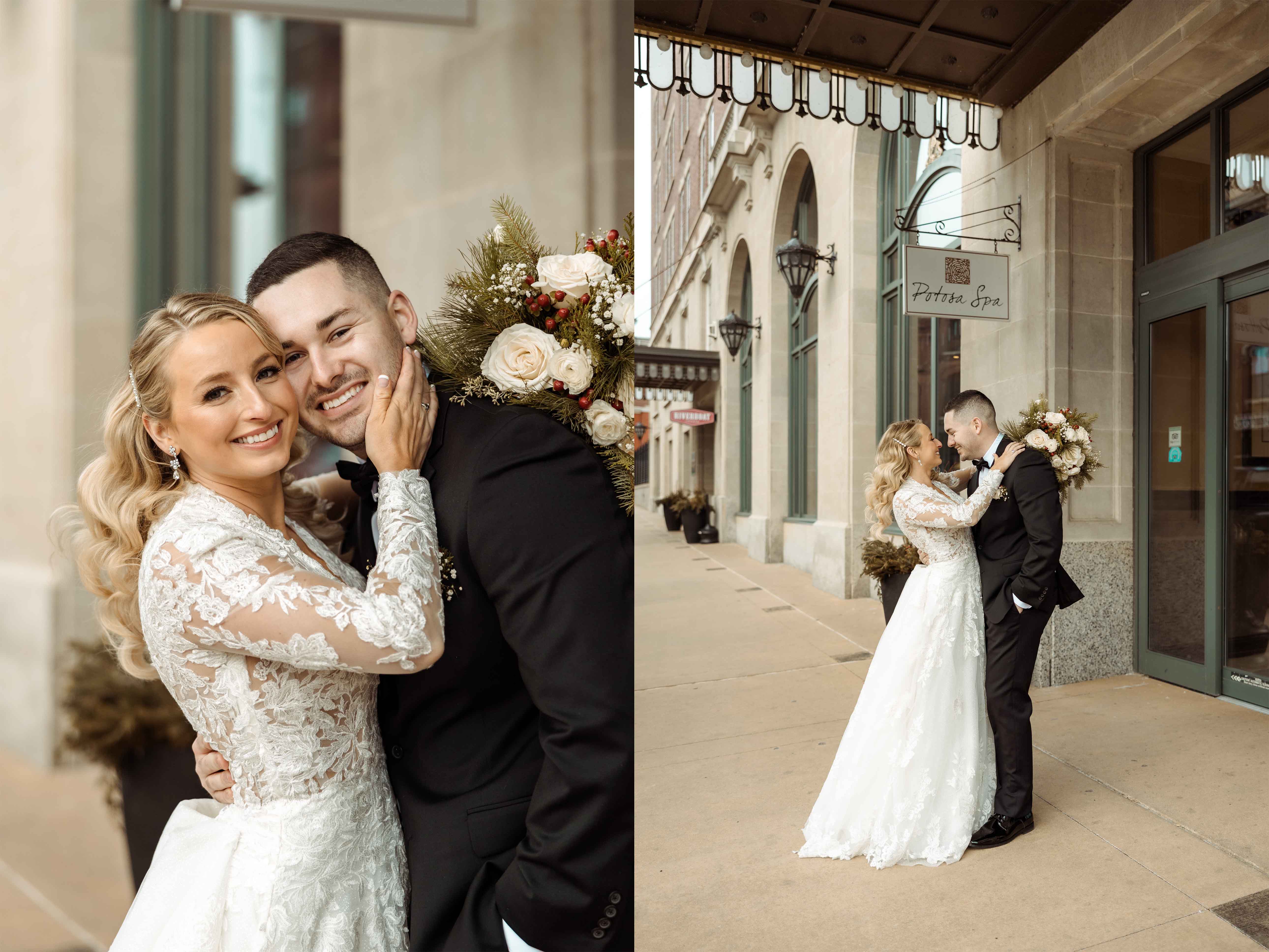 Hotel Julien Wedding, Dubuque, Iowa