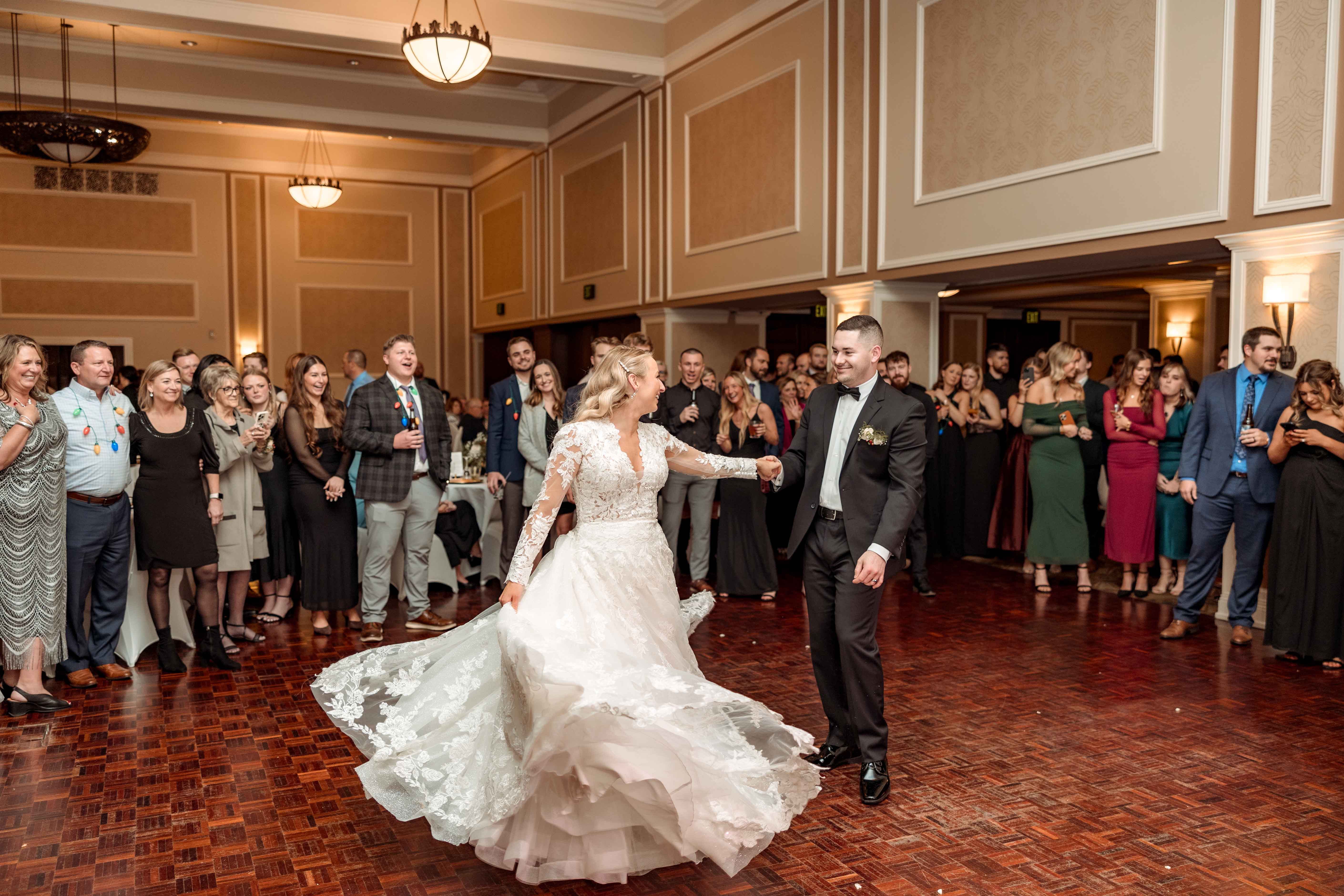 Hotel Julien Dubuque Wedding, Dubuque, Iowa