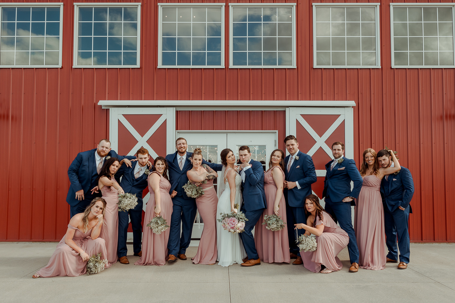 Red Acre Barn Wedding, Prole, Iowa