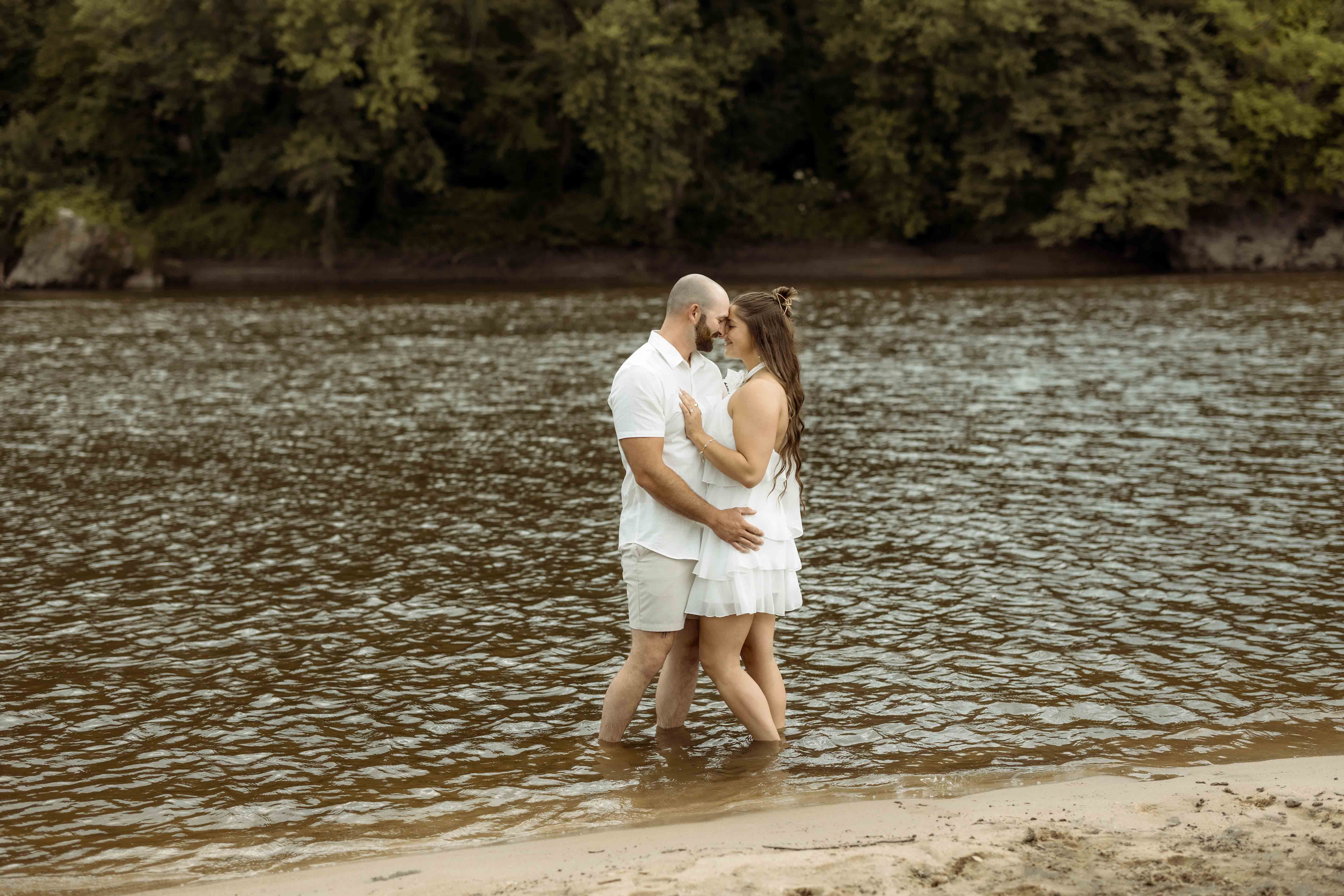 Palisades Park Engagement, Mount Vernon, Iowa