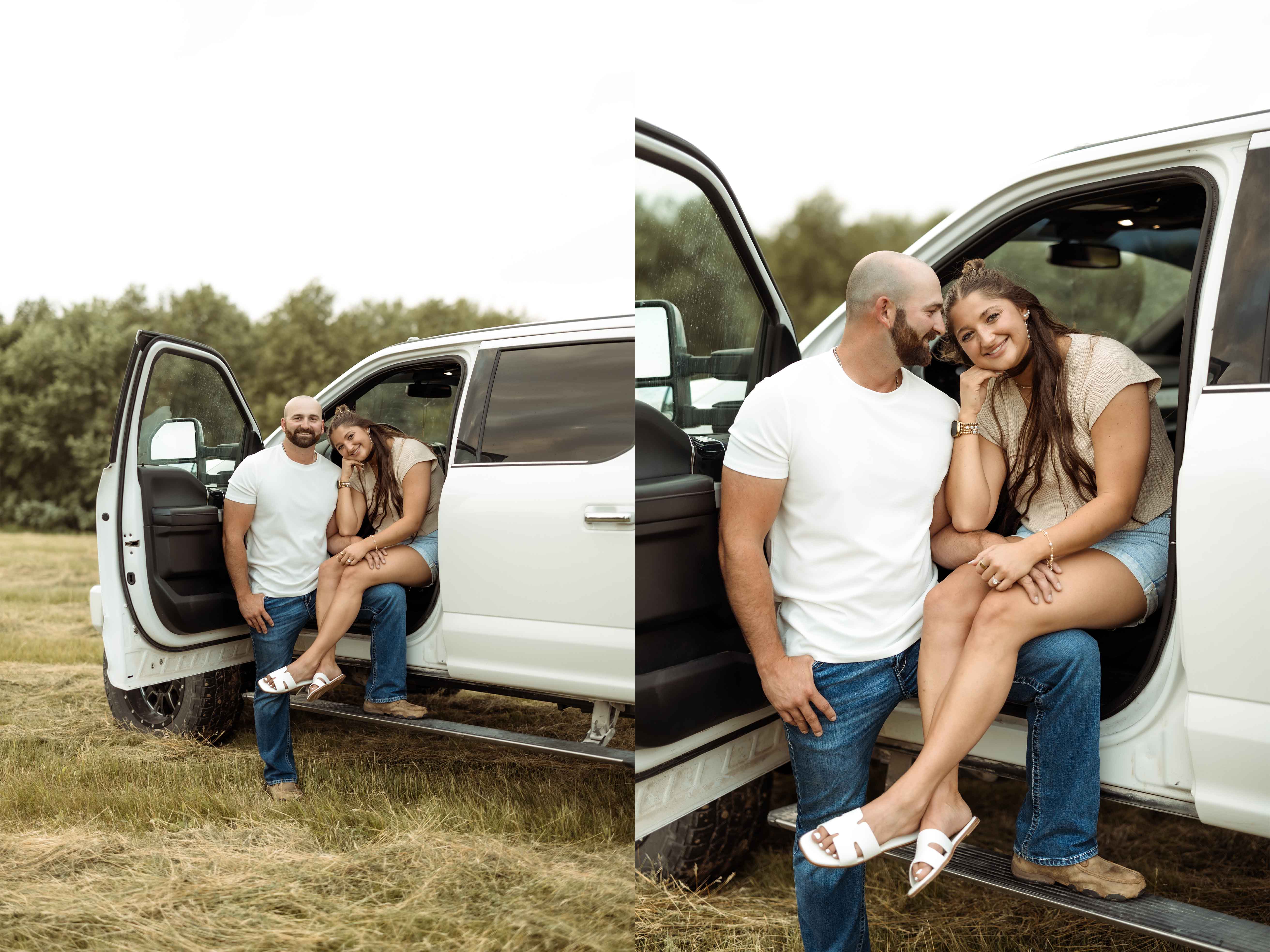 Palisades Park Engagement, Mount Vernon, Iowa