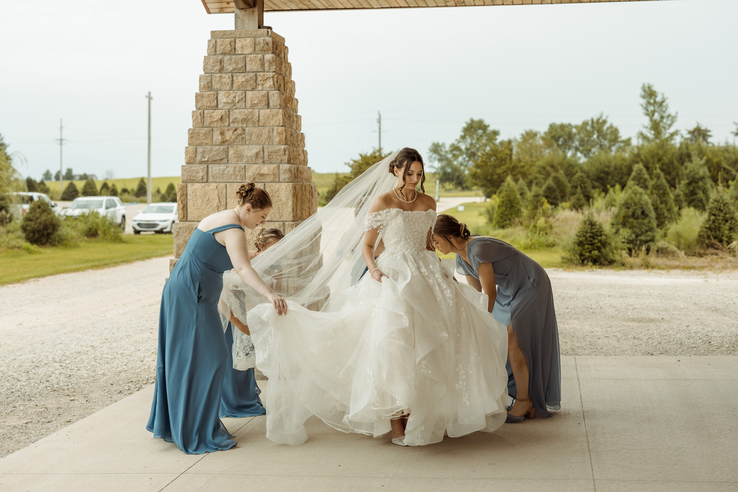 Kacena Farms Wedding, Vinton, Iowa