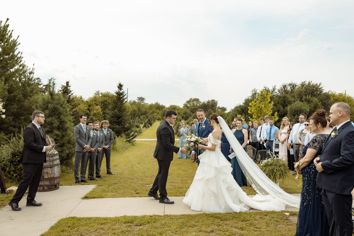 Kacena Farms Wedding, Vinton, Iowa