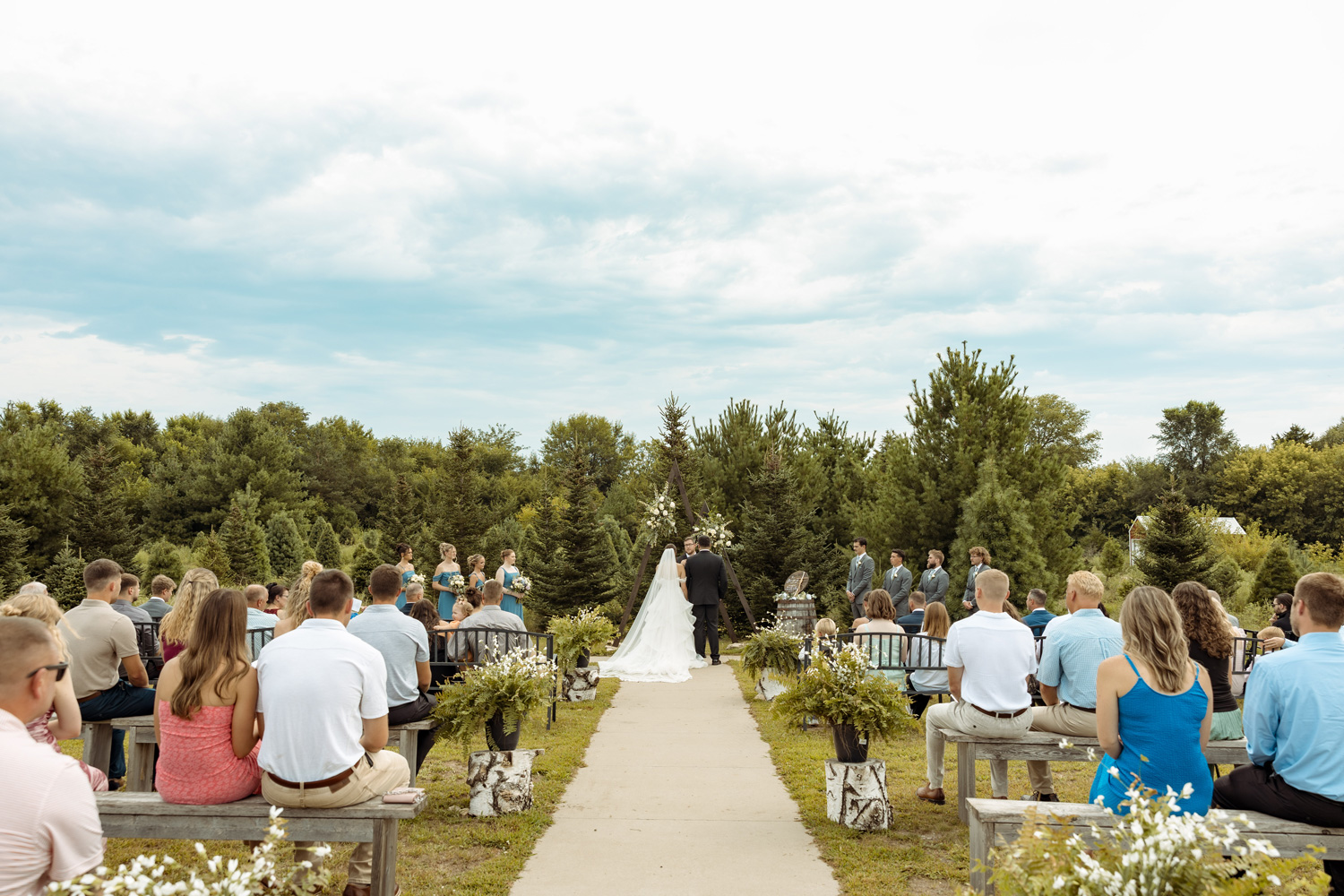 Kacena Farms Wedding, Vinton, Iowa