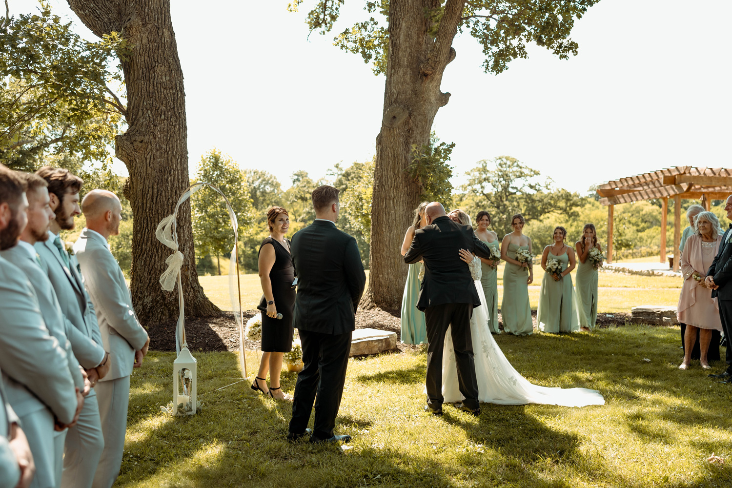 Old Oak Winery Wedding, Milan, Illinois