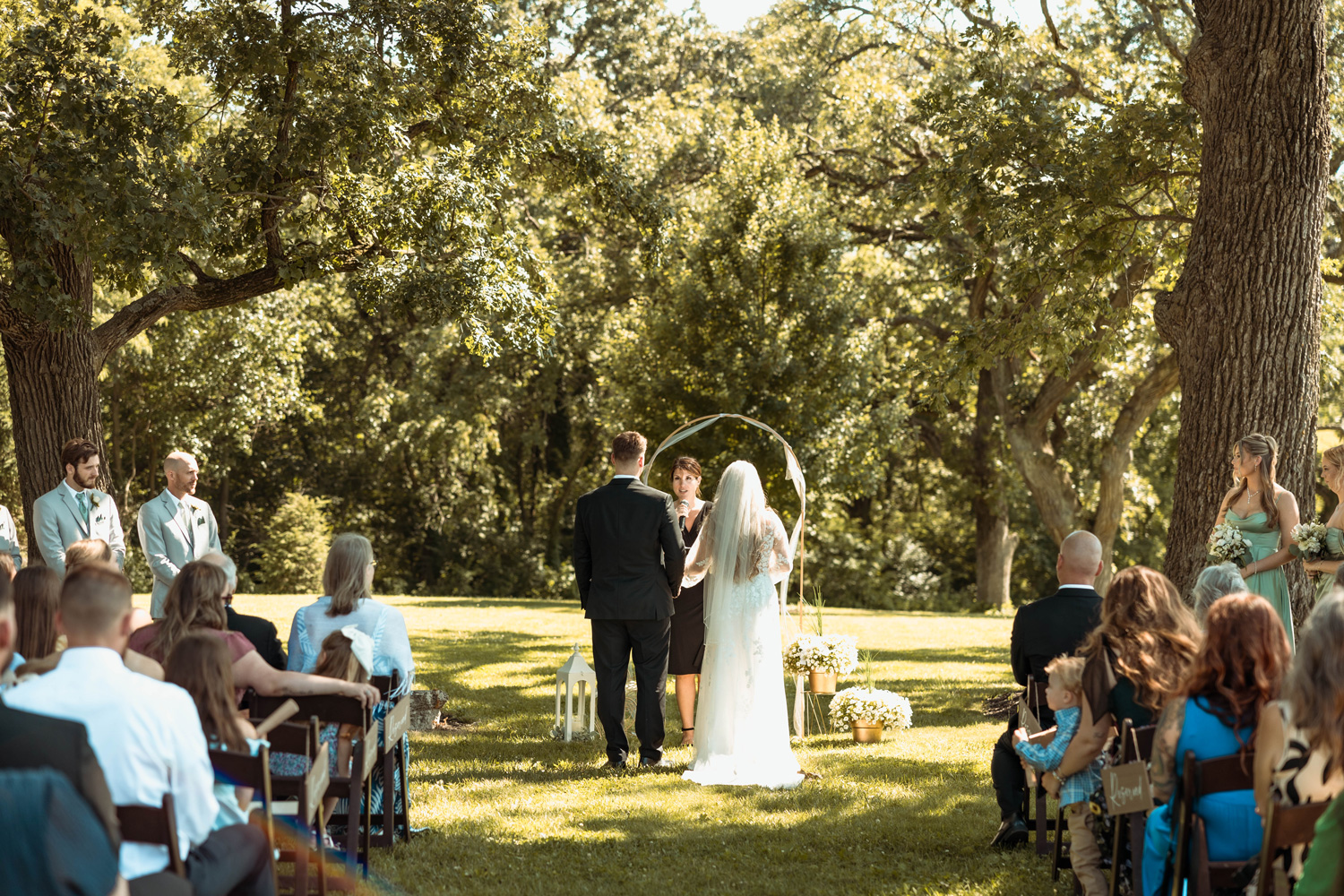 Old Oak Winery Wedding, Milan, Illinois
