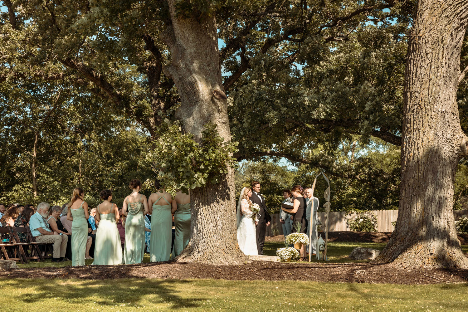 Old Oak Winery Wedding, Milan, Illinois