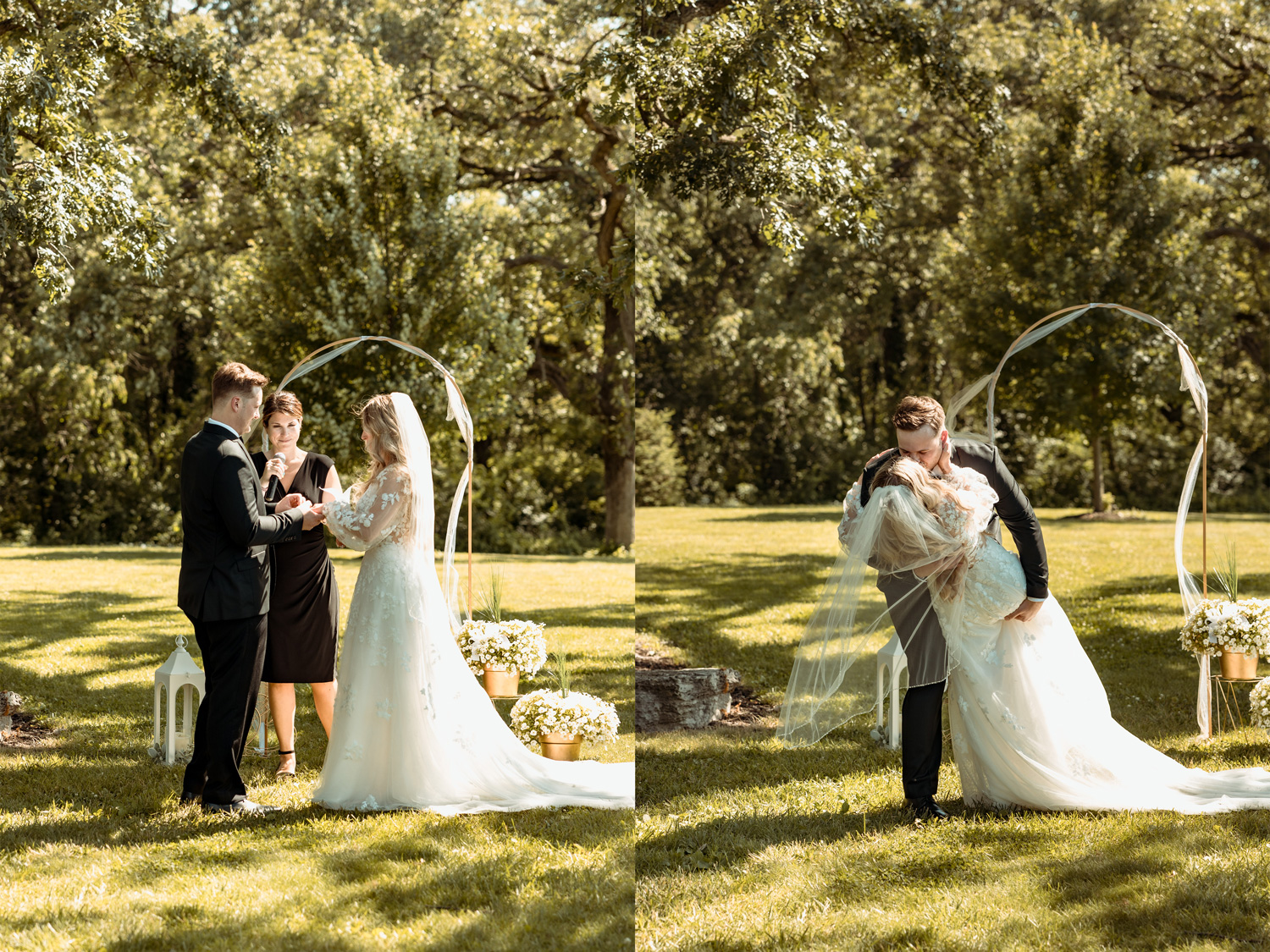 Old Oak Winery Wedding, Milan, Illinois