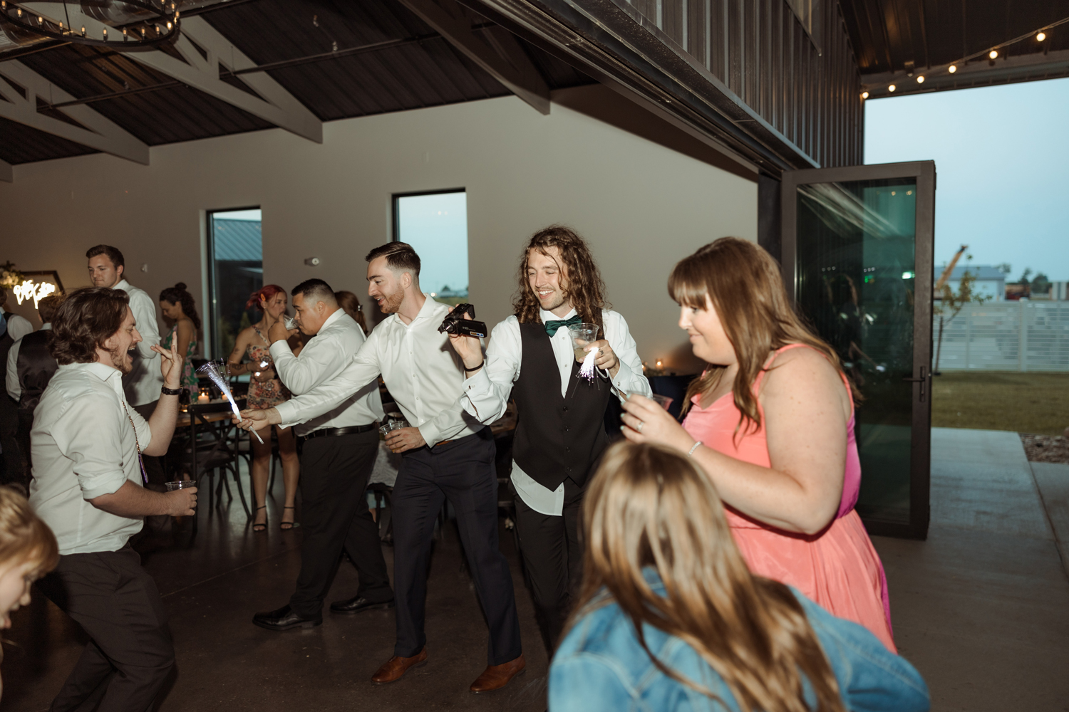 The Midnight Gem Wedding, Swisher, Iowa