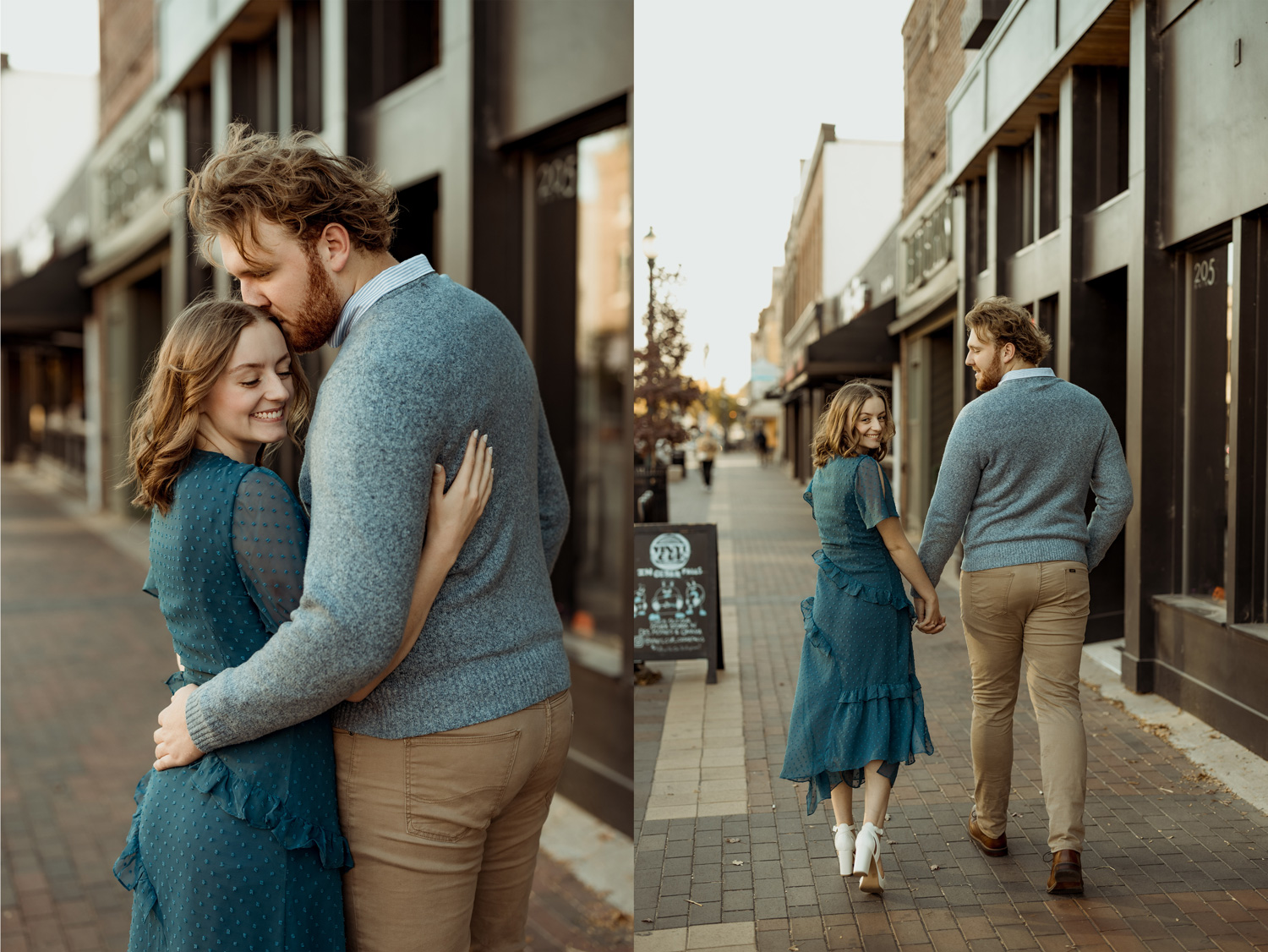 Big Woods Lake Engagement Pictures, Cedar Falls, Iowa