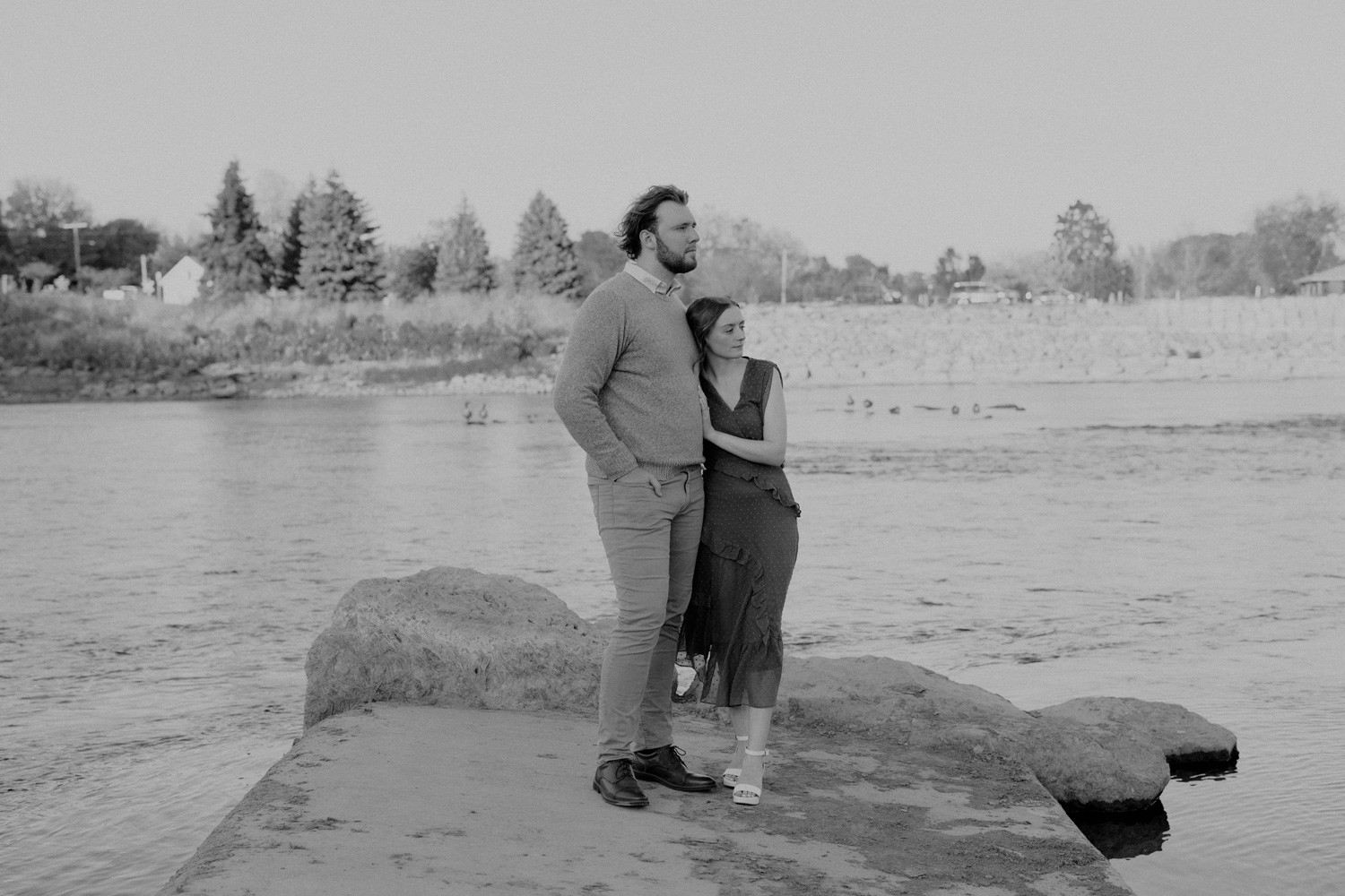 Big Woods Lake Engagement Pictures, Cedar Falls, Iowa
