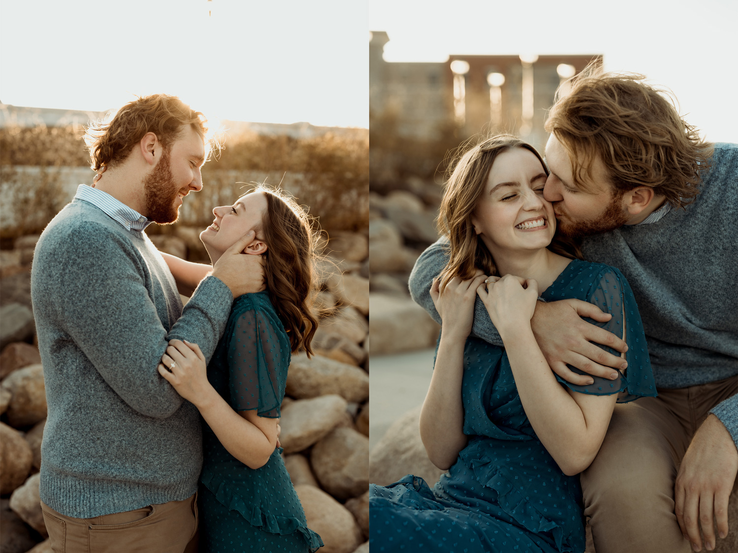 Big Woods Lake Engagement Pictures, Cedar Falls, Iowa