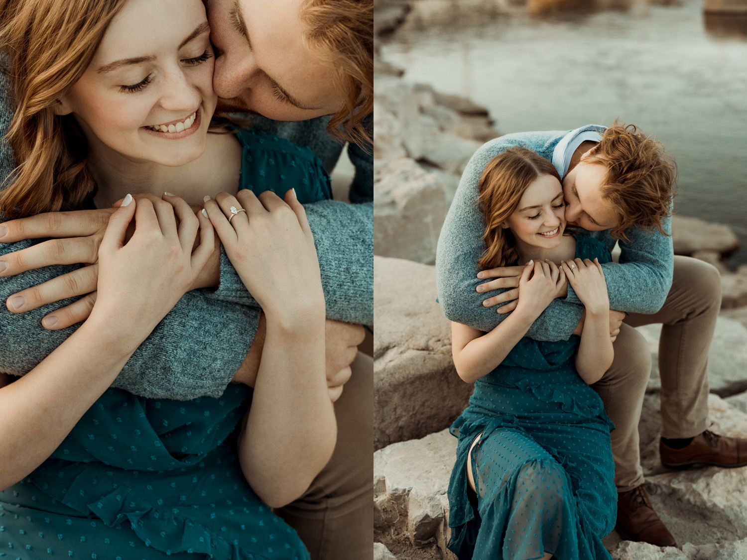 Big Woods Lake Engagement Pictures, Cedar Falls, Iowa