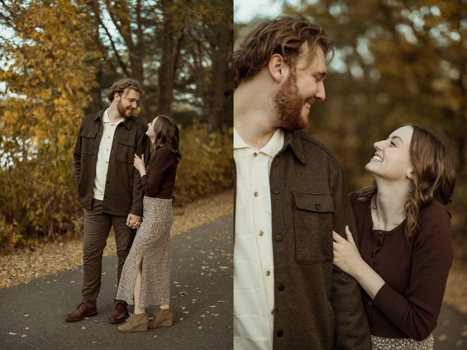 Big Woods Lake Engagement Pictures, Cedar Falls, Iowa