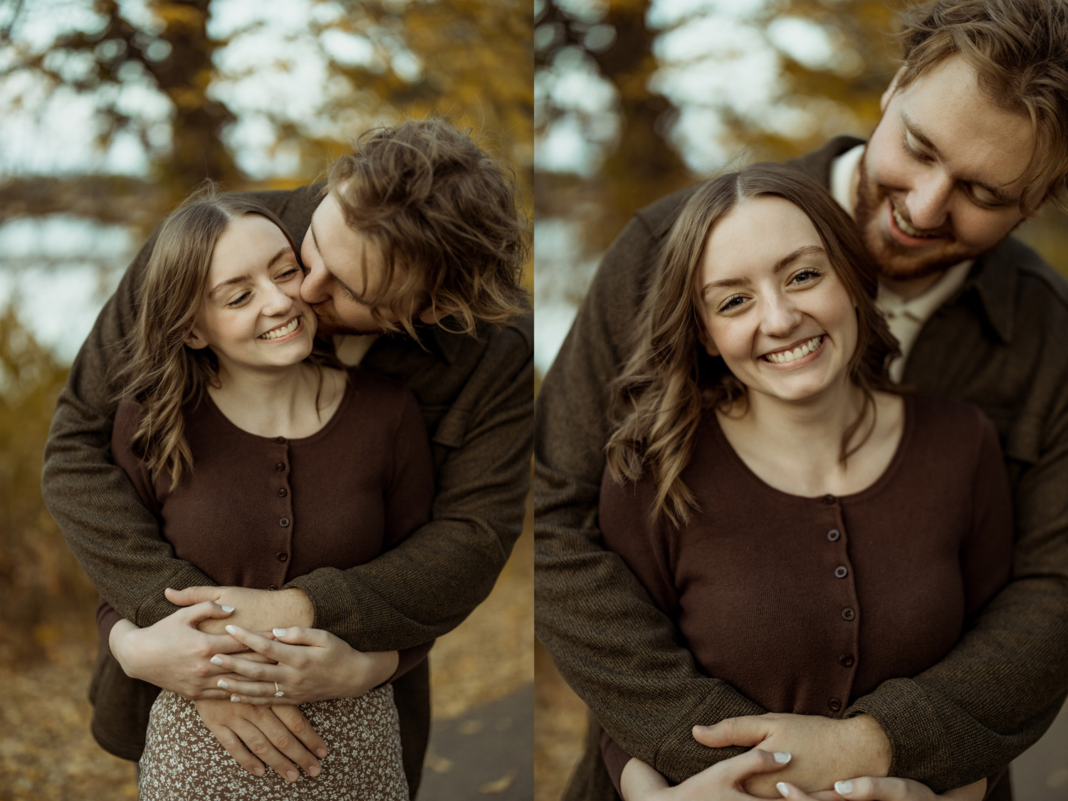 Big Woods Lake Engagement Pictures, Cedar Falls, Iowa