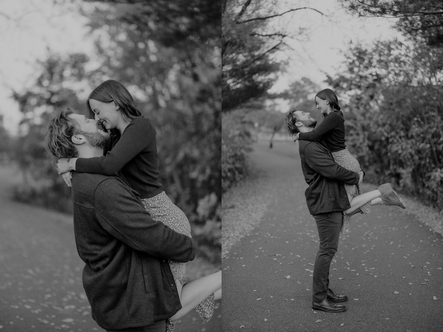 Big Woods Lake Engagement Pictures, Cedar Falls, Iowa