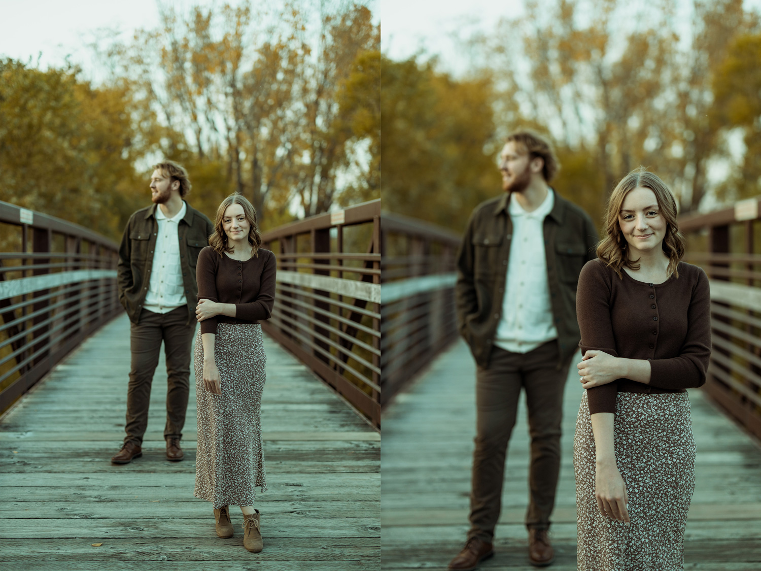 Big Woods Lake Engagement Pictures, Cedar Falls, Iowa