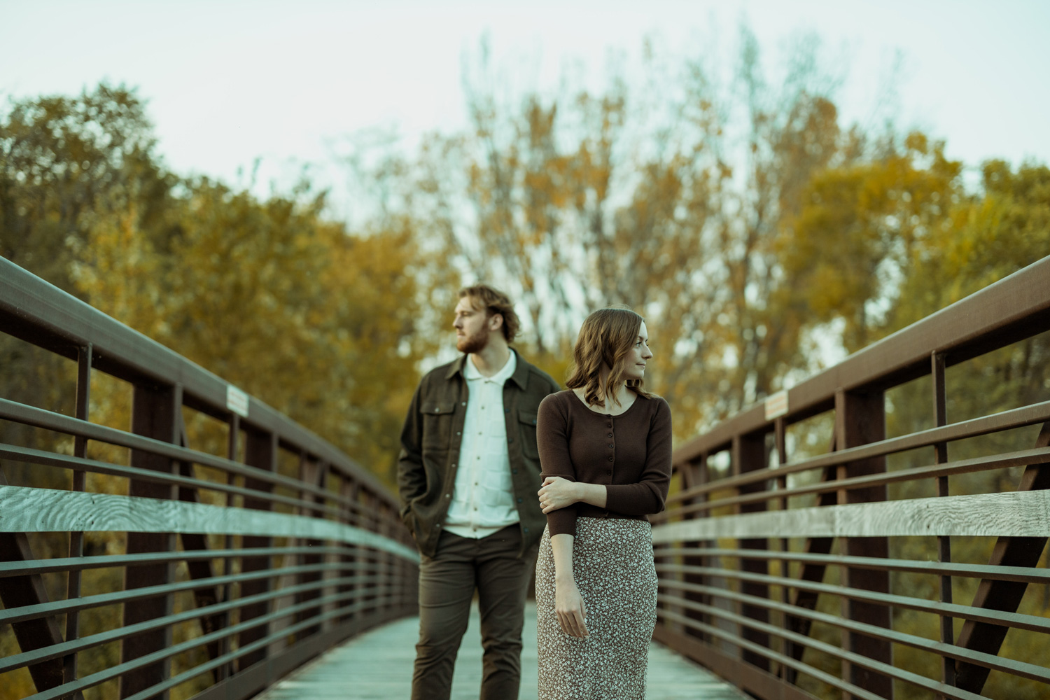 Big Woods Lake Engagement Pictures, Cedar Falls, Iowa