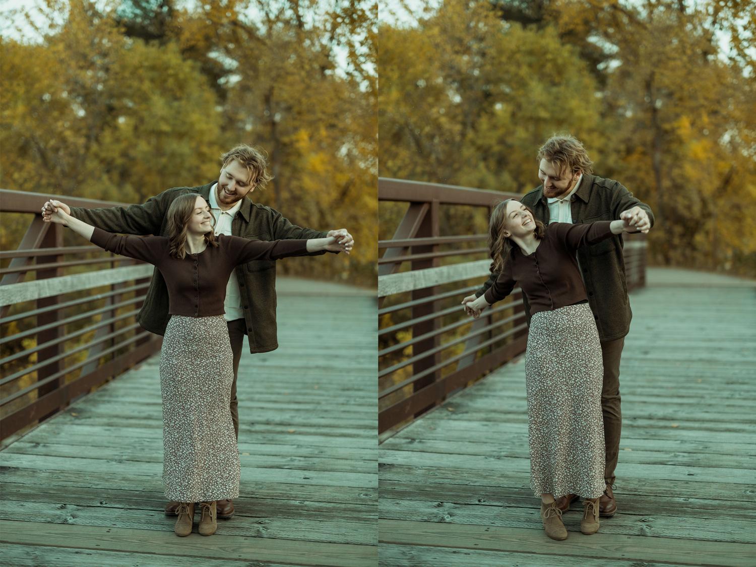 Big Woods Lake Engagement Pictures, Cedar Falls, Iowa