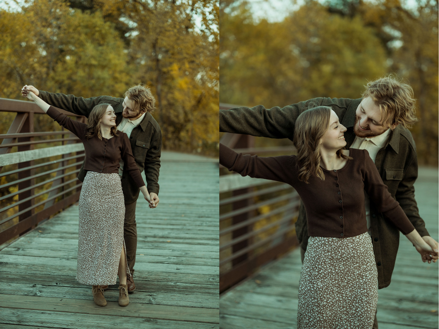 Big Woods Lake Engagement Pictures, Cedar Falls, Iowa