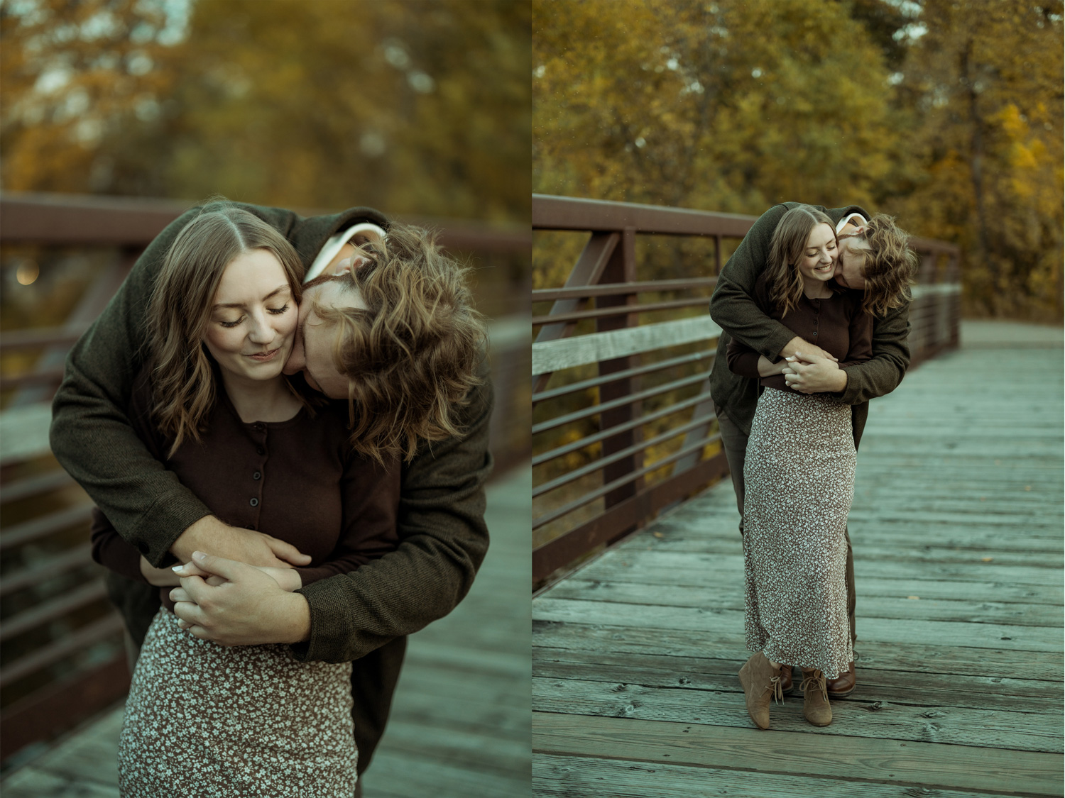 Big Woods Lake Engagement Pictures, Cedar Falls, Iowa