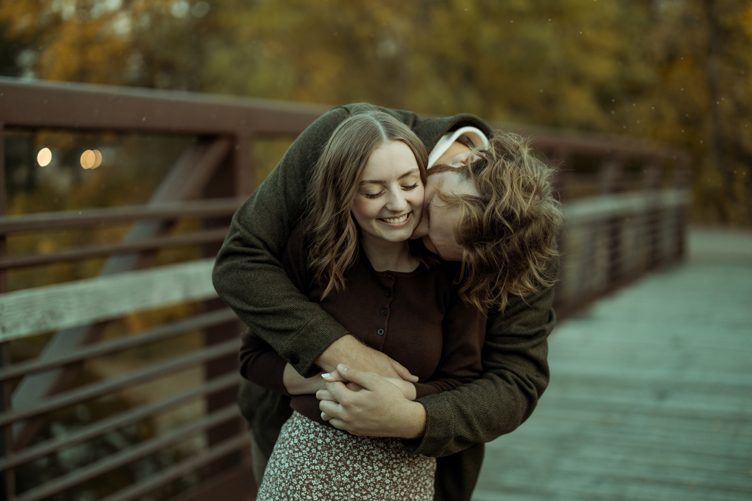 Big Woods Lake Engagement Pictures, Cedar Falls, Iowa