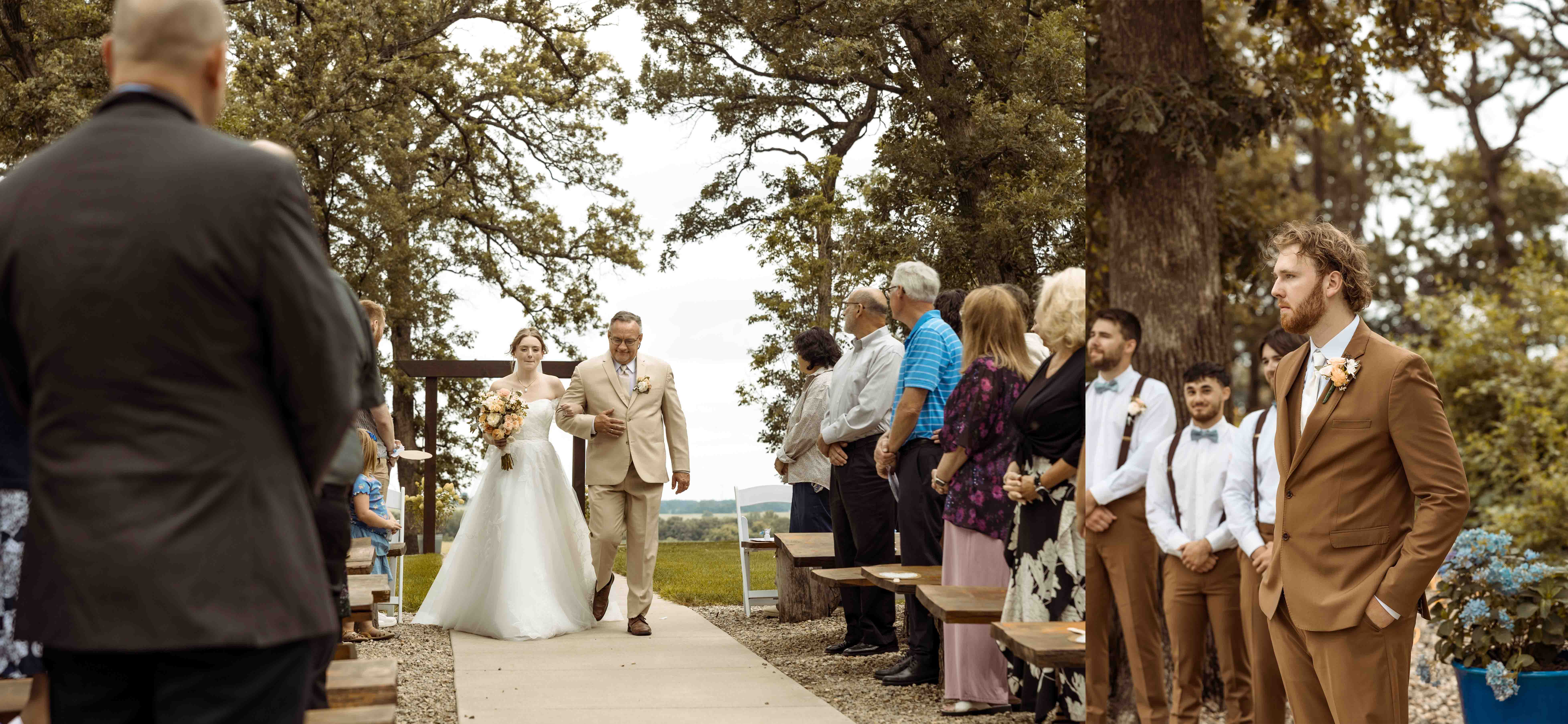 Country View Acres Wedding, Joice, Iowa