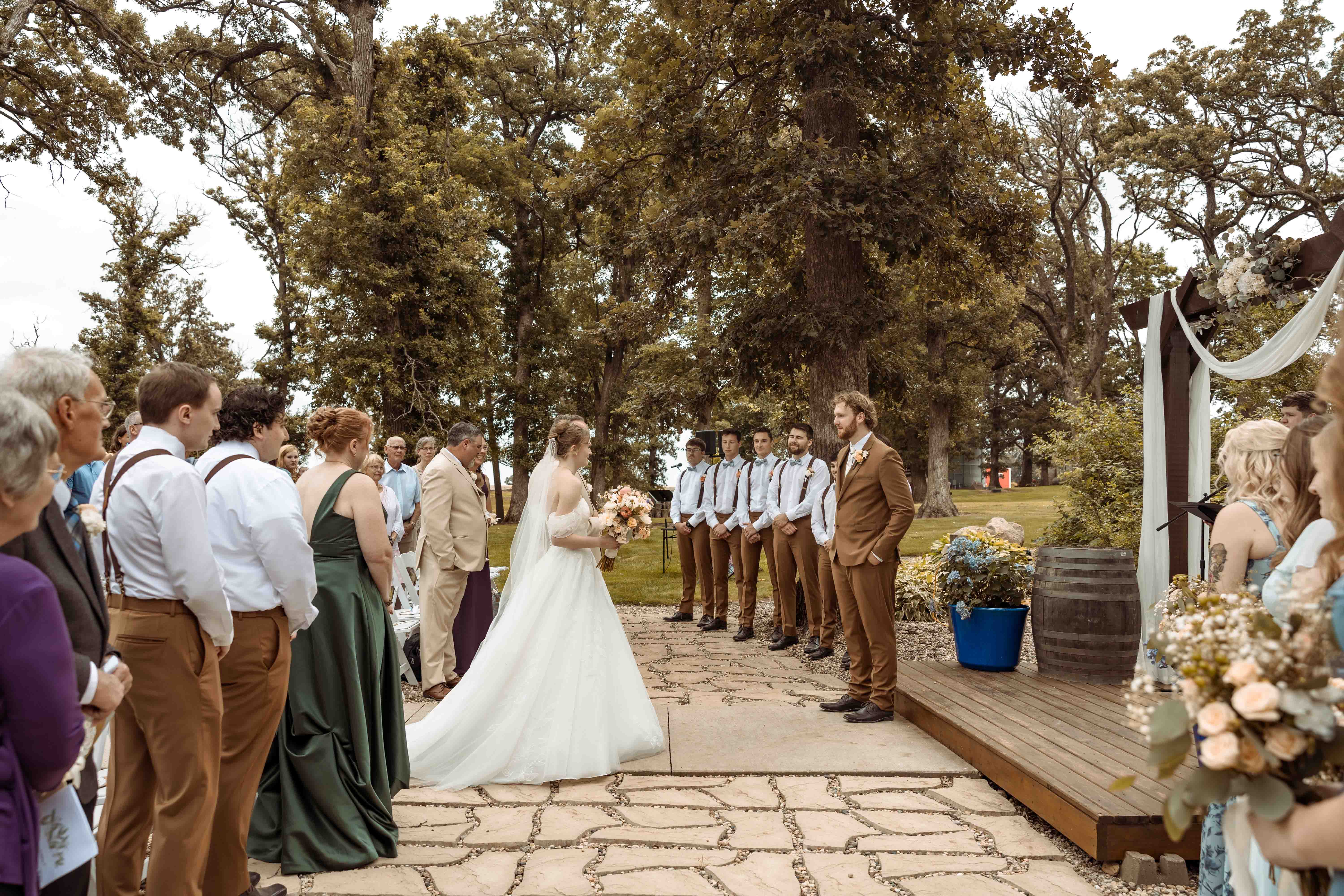 Country View Acres Wedding, Joice, Iowa