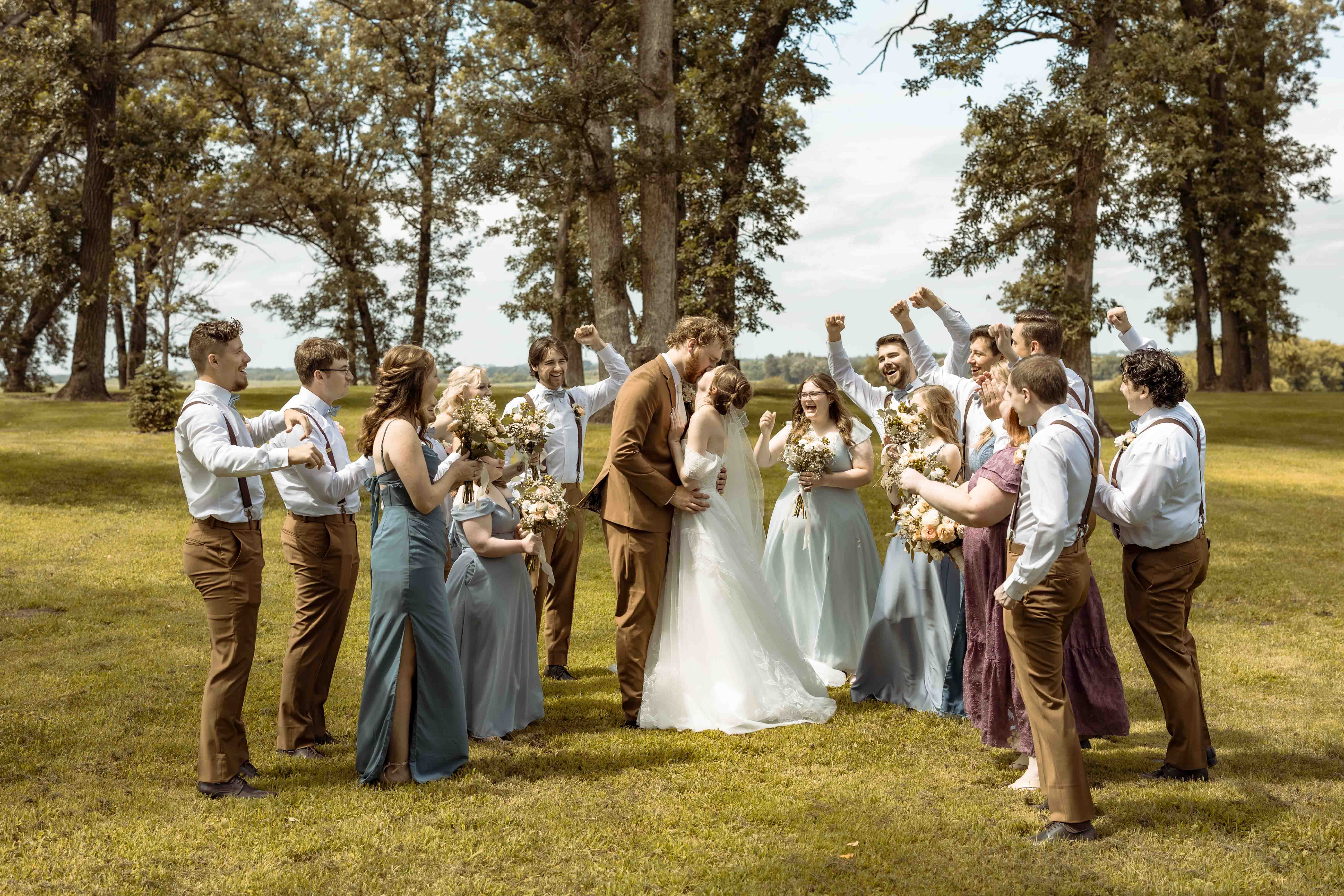 Country View Acres Wedding, Joice, Iowa
