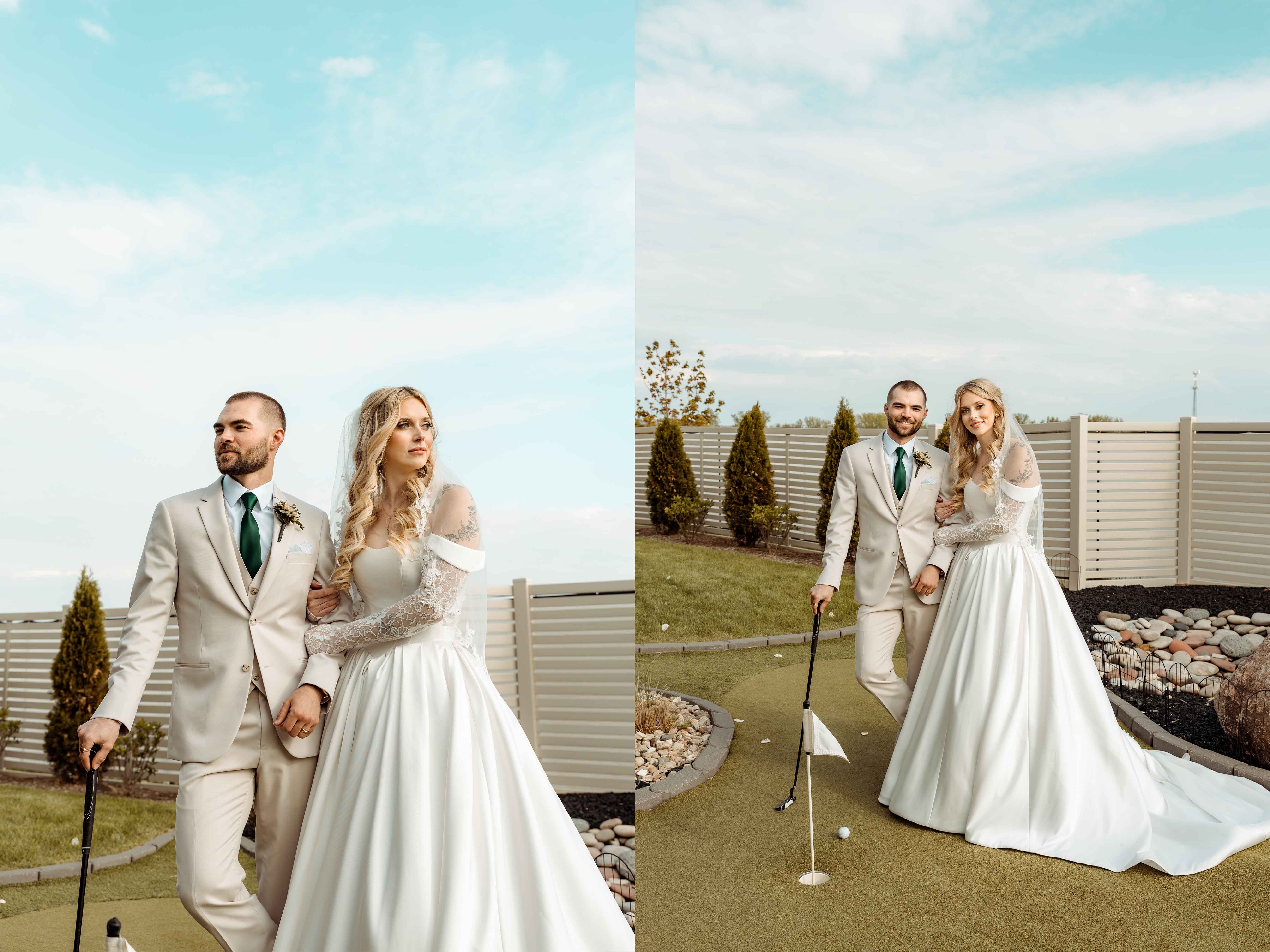 The Midnight Gem Wedding, Swisher, Iowa